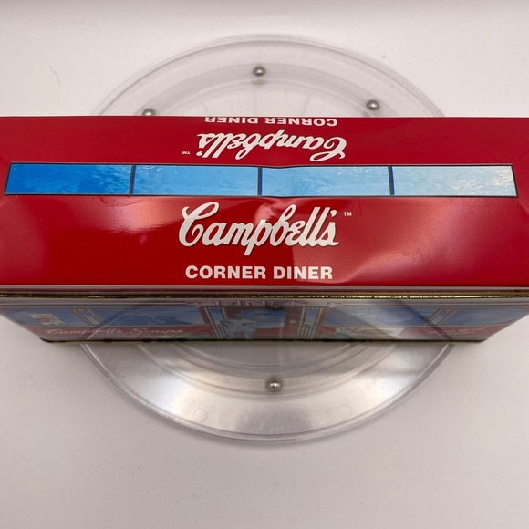 Campbell's Corner Diner Soup Tin Collectible Advertising‎ Storage - Picture 5 of 7